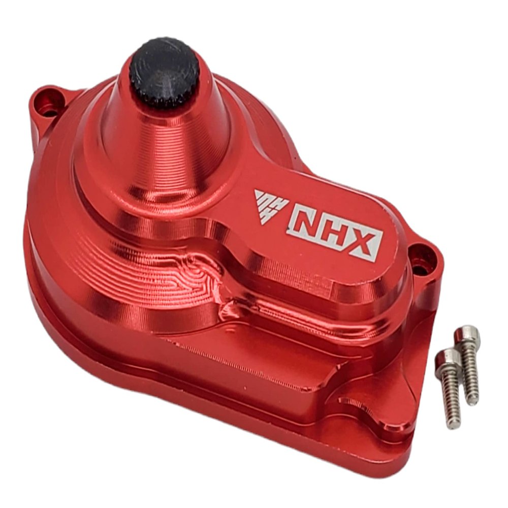 NHX RC Aluminum Gearbox Housing Cover - Red : Losi Mini T 2.0 / Mini-B