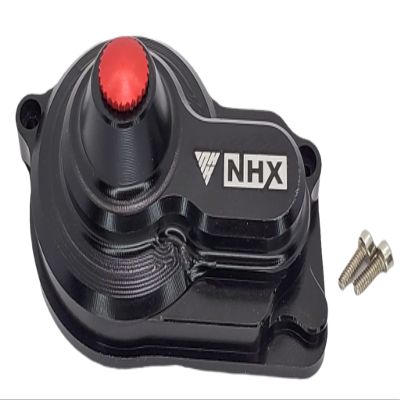 NHX RC Aluminum Gearbox Housing Cover - Black : Losi Mini T 2.0 / Mini-B