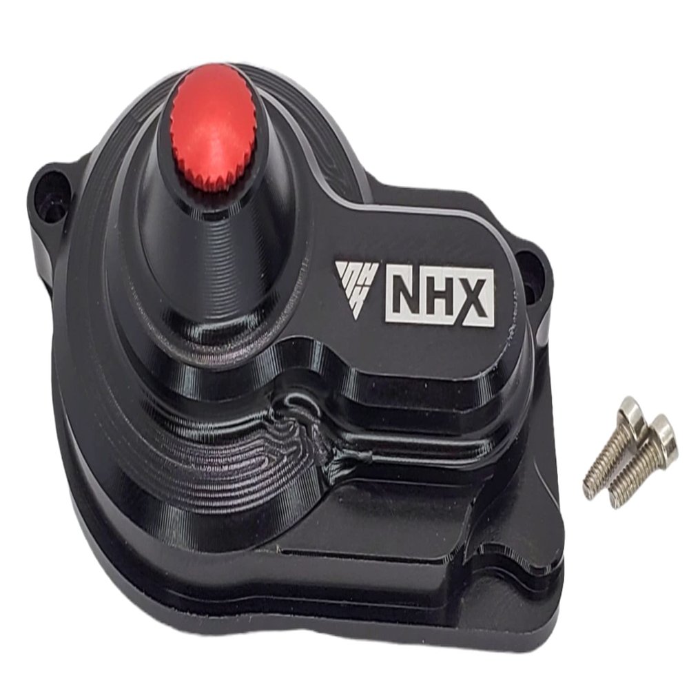 NHX RC Aluminum Gearbox Housing Cover - Black : Losi Mini T 2.0 / Mini-B