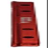 NHX RC Aluminum Rear Bumper Mount -Red: Axial SCX24 C10 view 3
