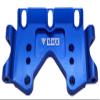 NHX RC Aluminum Front Lower Bulkhead -Blue: 1/10 2WD Slash Rustler Stampede Bandit view 2