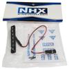 NHX RC 55mm LED Roof Light Bar : SCX24 Bronco Gladiator Wrangler C10 Deadbolt view 3