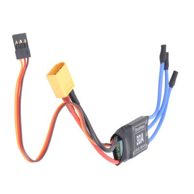 Aircraft Brushless ESC, 30A Electronic Components Brushless ESC Plug Electronic Speed Controller RC Car Accessories Replacement for RC Remote Control Drone Helicopter FPV