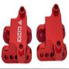 NHX RC Aluminum Lower Shock Mount (2) -Red: Losi LMT 4WD view 2