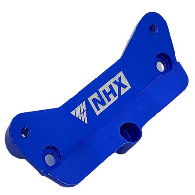 NHX RC Aluminum Axle Upper Link Mount -Blue : Losi LMT 4WD