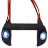 NHX RC Front LED Ring Headlight Red/White: SCX24 Bronco Gladiator Wrangler C10 Deadbolt view 1