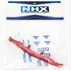 NHX RC Aluminum Front Bumper Mount -Red :Axial SCX24 C10 view 4