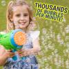 Maxx Bubbles Automatic Bubble Barrage Gun Includes Non Toxic Bubble Solution and Dip Tray, Bubble Barrage, Bubble Blaster for Outdoors, Adult, Kids, Summer Toys, Party Favors, Birthday Gift view 3