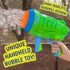 Maxx Bubbles Automatic Bubble Barrage Gun Includes Non Toxic Bubble Solution and Dip Tray, Bubble Barrage, Bubble Blaster for Outdoors, Adult, Kids, Summer Toys, Party Favors, Birthday Gift view 4