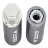 NHX RC Aluminum M6 Wheel Lock Nut Wheel Caps Lug Nuts (4) -Silver:Axial 1/6 SCX6 view 3