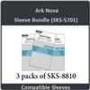 Ark Nova Compatible Card Sleeve Bundle (SKS-8810 X 3) view 1
