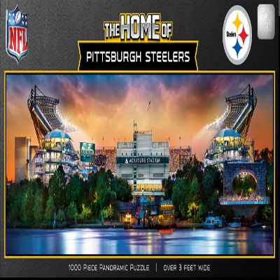 MasterPieces Sports Panoramic Puzzle - NFL Pittsburgh Steelers Stadium View