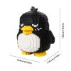 Larcele Animal Series Micro Building Blocks Animal Set, DIY Mini 3D Building Toy Bricks,1499 Pieces KLJM-07 (Penguin) view 2
