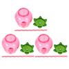 1 Set 3pcs Glowing Pineapple Cup Hawaiian Drinking Cups Hawaii Party Supplies Summer Drink Cups Kids Plastic Water Bottle Luminous Drink Cups Fruit Juice Flashing Child Pp Material view 1