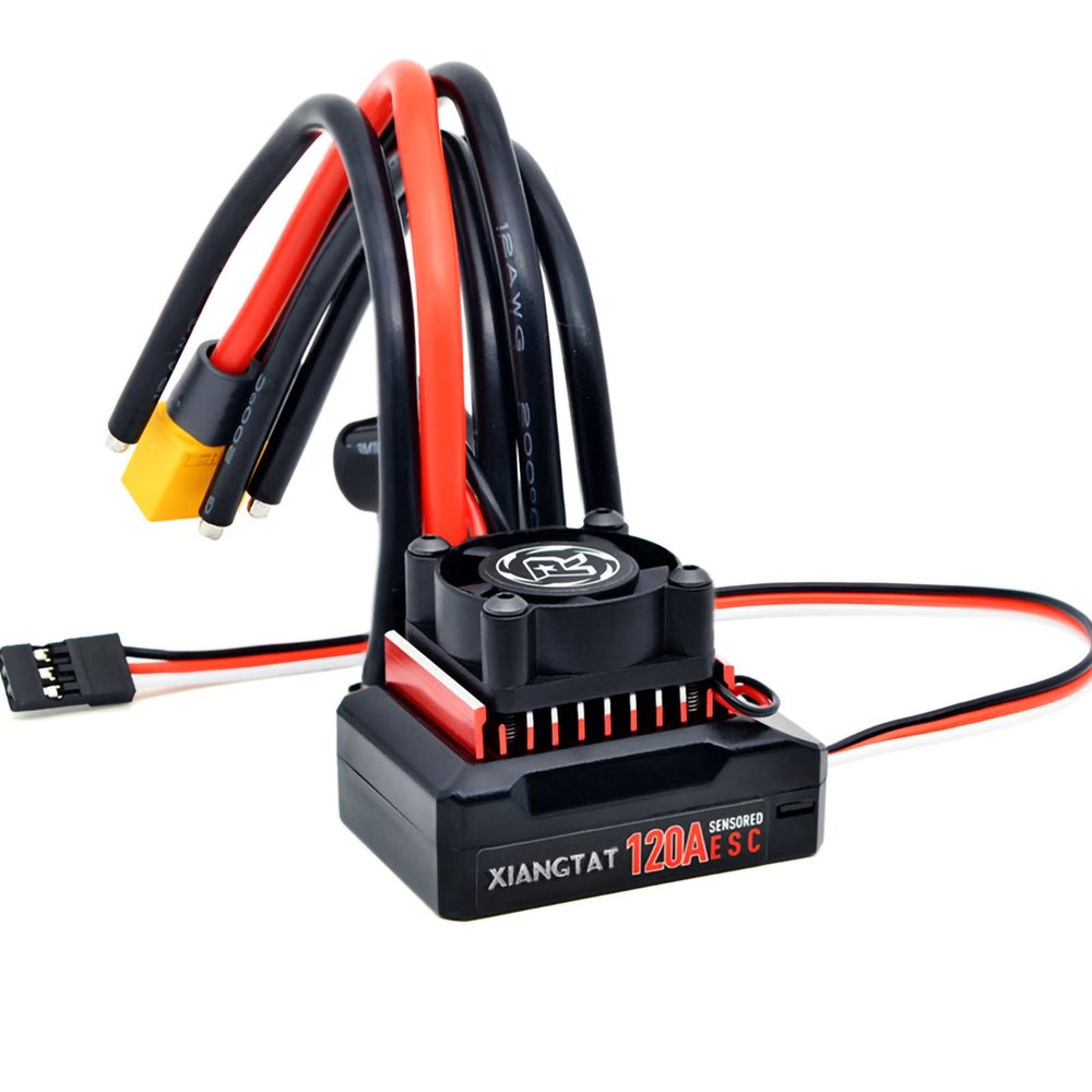 Xiangtat Hobby 10BL120 120A Sensored Brushless ESC for 1/10 RC Racing Car 380 390 540 Motor w/BEC 6V/4A RC Esc Brushless esc 1/10 RC Car