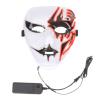 Uonlytech Glowing Led Mask for Cosplay and Parties Creative Design for Halloween Dance Events and Festivals and Comfortable Fit for Role-playing and Performance view 1