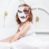 Uonlytech Glowing Led Mask for Cosplay and Parties Creative Design for Halloween Dance Events and Festivals and Comfortable Fit for Role-playing and Performance view 2