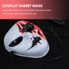 Uonlytech Glowing Led Mask for Cosplay and Parties Creative Design for Halloween Dance Events and Festivals and Comfortable Fit for Role-playing and Performance view 4