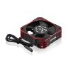 ARRAROWN RC Cooling Fan 35mm 21000RPM 8.4V Aluminum ESC Heatsink for RC Car 1/8 1/10 Scale 3650,3660,3670 Brushless Motor (Black+Red) view 1