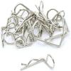 UCUT RC 90-Degree Angle Body Clips Bent Springy Pins for All 1/10 Scale Model Car Truck Crawler Truck (20-Pack) view 1