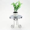 ibasenice Simulation Coffee Table Mini Desk Book Desk 1 6 Scale Doll Furniture Dollhouse Table Accessories Dolls Furniture Kids Metal Mini Miniature Decorations M106 view 2
