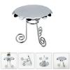 ibasenice Simulation Coffee Table Mini Desk Book Desk 1 6 Scale Doll Furniture Dollhouse Table Accessories Dolls Furniture Kids Metal Mini Miniature Decorations M106 view 4