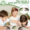SCAHOW Realistic Tree Frog Figure Plastic Hand Painted Bullfrog Figurine Educational Rubber Animal Model Toys for Kids Children view 4
