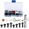 HJGFDSKJK 240Pcs RC Screw Kit Repair Tool Sets Hardware Fastener for 1/10 RC Model Car DIY Parts Replacement view 1