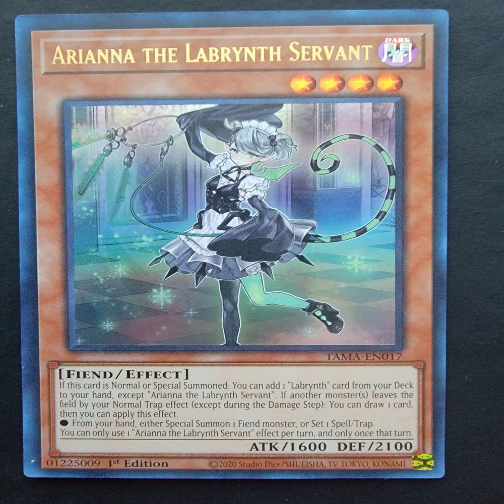 Arianna The Labrynth Servant - TAMA-EN017 - Tactical Masters - Ultra Rare