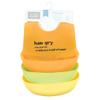 Hudson Baby Unisex Baby Silicone Bibs, Yellow Hangry, One Size view 2