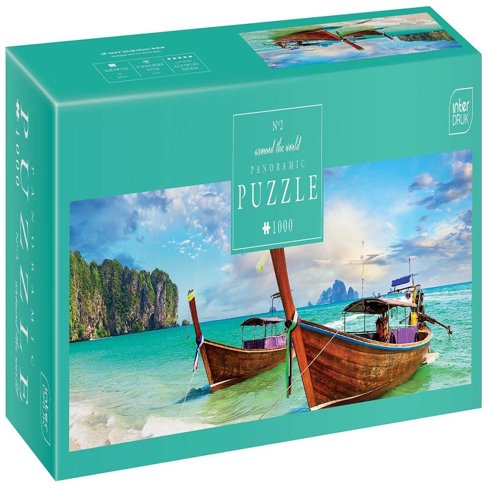 Interdruk PUZPA1000AR2 Around The World no. 2
