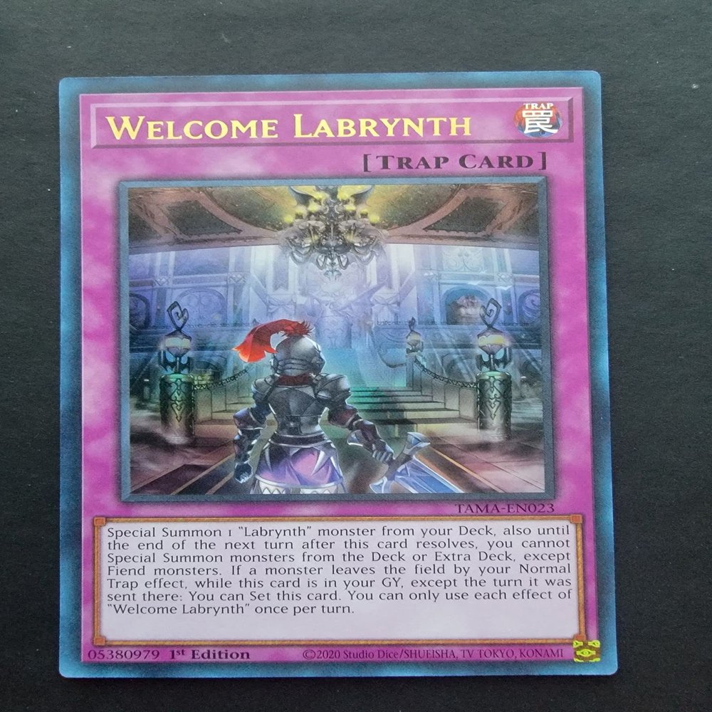 Welcome Labrynth - TAMA-EN023 - Tactical Masters - Ultra Rare