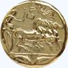 Arethusa, and Quadriga Chariot, Nymph of Syracuse,Ancient Greek Replica Coin, Greek Goddess Above, Dolphins, Greek Mythology, Percy Jackson Teen Gift, Great Stocking Stuffer 5 view 3