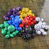 12 PCS Polyhedral Dice Set for TRPG DND D4 D6 D8 D10(0-9) D10(00-90) D10(1-10) D12 D16 D20 D24 D30 D60 - (Color: Black) view 3
