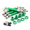 4X Front Rear Driveshafts Axles #45 Steel Drive Shaft for Arrma Typhon 3S BLX Typhon Mega550 Upgrade Parts (Green) view 1