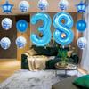 14th Birthday Decorations Party Supplies,Blue Number 14 Balloon,40 Inch Giant Foil Mylar 14th Balloons Decorations for Boy Girl,Large Helium Numbers 14 Balloon for 14th Anniversary Events Supplies view 4