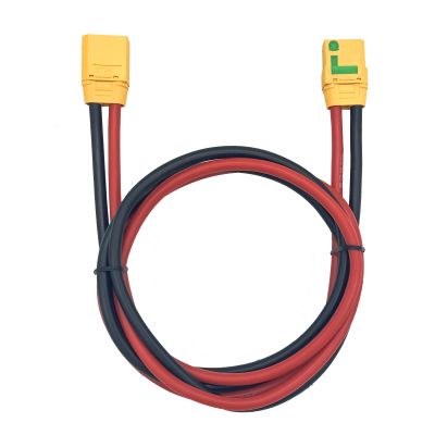 XT90-S Anti-Spark Female to XT90 Male Plug Extension Wire Cable Lead Silicone Wire 10AWG for RC Lipo Battery FPV Drone Large Model Airplane (1m/3.28ft)