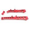 Alloy Front Rear Chassis Brace Set ARA320511 for Arrma Felony Infraction 6S BLX Limitless Roller Upgrade Parts (Red) view 2