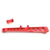 Alloy Front Rear Chassis Brace Set ARA320511 for Arrma Felony Infraction 6S BLX Limitless Roller Upgrade Parts (Red) view 4