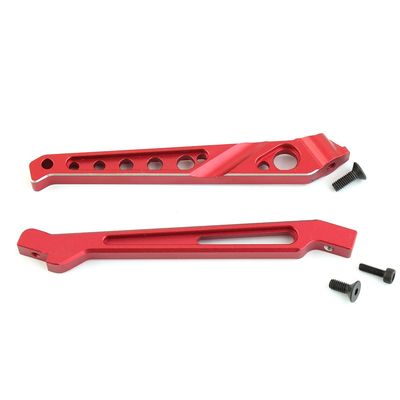 2pcs Alloy Front Rear Chassis Brace Set ARA320555 for Arrma Kraton 6S BLX Outcast 6S Notorious 6S Upgrade Parts