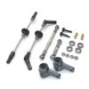 Deevoka Metal Front Rear Bridge Axle Shaft Parts for WPL B14 B16 B24 C14 C24 6WD RC Car view 2