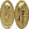 Cleopatra and Marc Antony, Ancient Roman Replica Coin, A Most Famous Romance, Ceasar's Lover, Great Stocking Stuffer 3G view 1