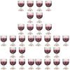 Dollhouse Miniature Wine Glass 1: 12 Miniature Cocktail Glasses 30PCS Dollhouse Red Wine Glasses for Decors view 1