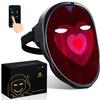 MEGOO Led Mask With Bluetooth Shining Mask Programmable,for halloween Party Cosplay,light up face mask Masquerade (USB Recharge)  view 2