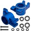 Vgoohobby Alloy Rear Stub Axle Carriers Hub w/Ball Bearings # 9552 Compatible with Traxxas 1/8 Sledge 4WD 95076-4 RC Monster Truck Upgarde Parts (Blue) view 1