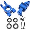 Vgoohobby Alloy Rear Stub Axle Carriers Hub w/Ball Bearings # 9552 Compatible with Traxxas 1/8 Sledge 4WD 95076-4 RC Monster Truck Upgarde Parts (Blue) view 3