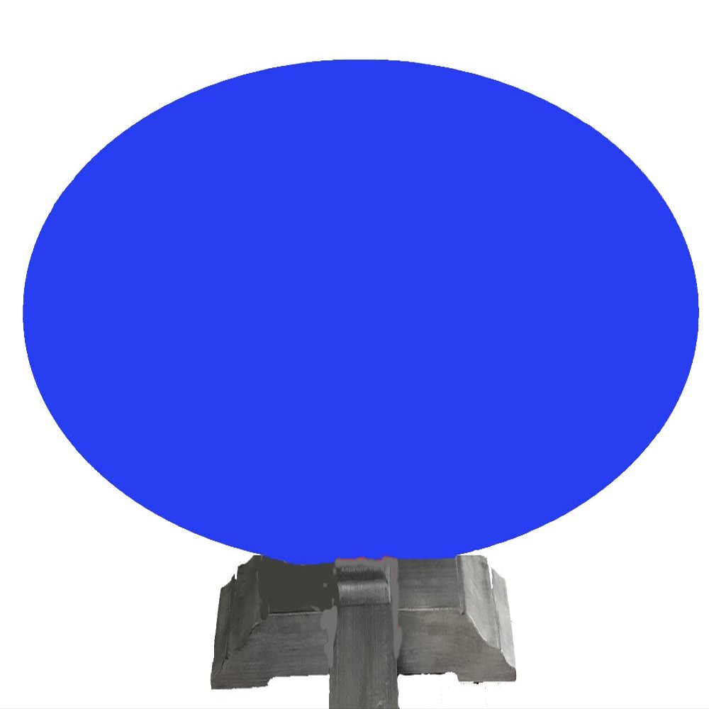 Felt Poker table Cover for 36, 48, 54, 60, or 72 round table made to order for glass or lifetime table (60 inch round, Royal)