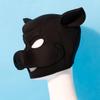 QUYUWOWO Piggy Mask Full Head Mask Neoprene Animal Head Mask Costume Pig Head Masks (Black) view 3