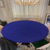 Felt Poker table Cover for 36, 48, 54, 60, or 72 round table made to order for glass or lifetime table (48 inch round, Royal) view 2
