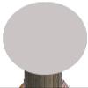 Felt Poker table Cover for 36, 48, 54, 60, or 72 round table made to order for glass or lifetime table (60 inch round, Ash) view 1